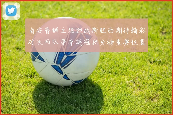南安普顿主场迎战斯旺西期待精彩对决两队争夺英冠积分榜重要位置