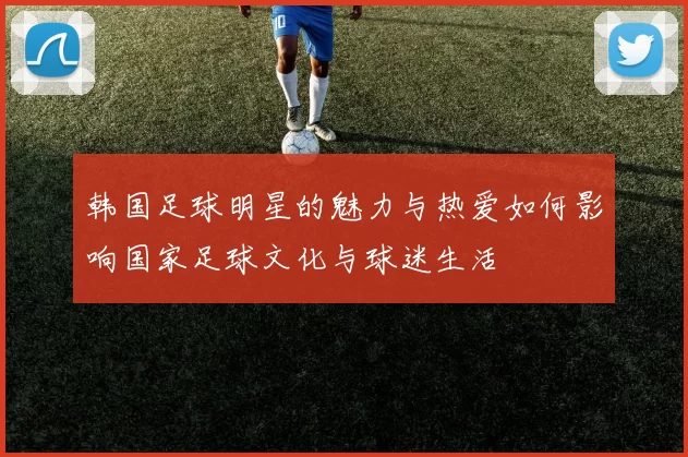 韩国足球明星的魅力与热爱如何影响国家足球文化与球迷生活